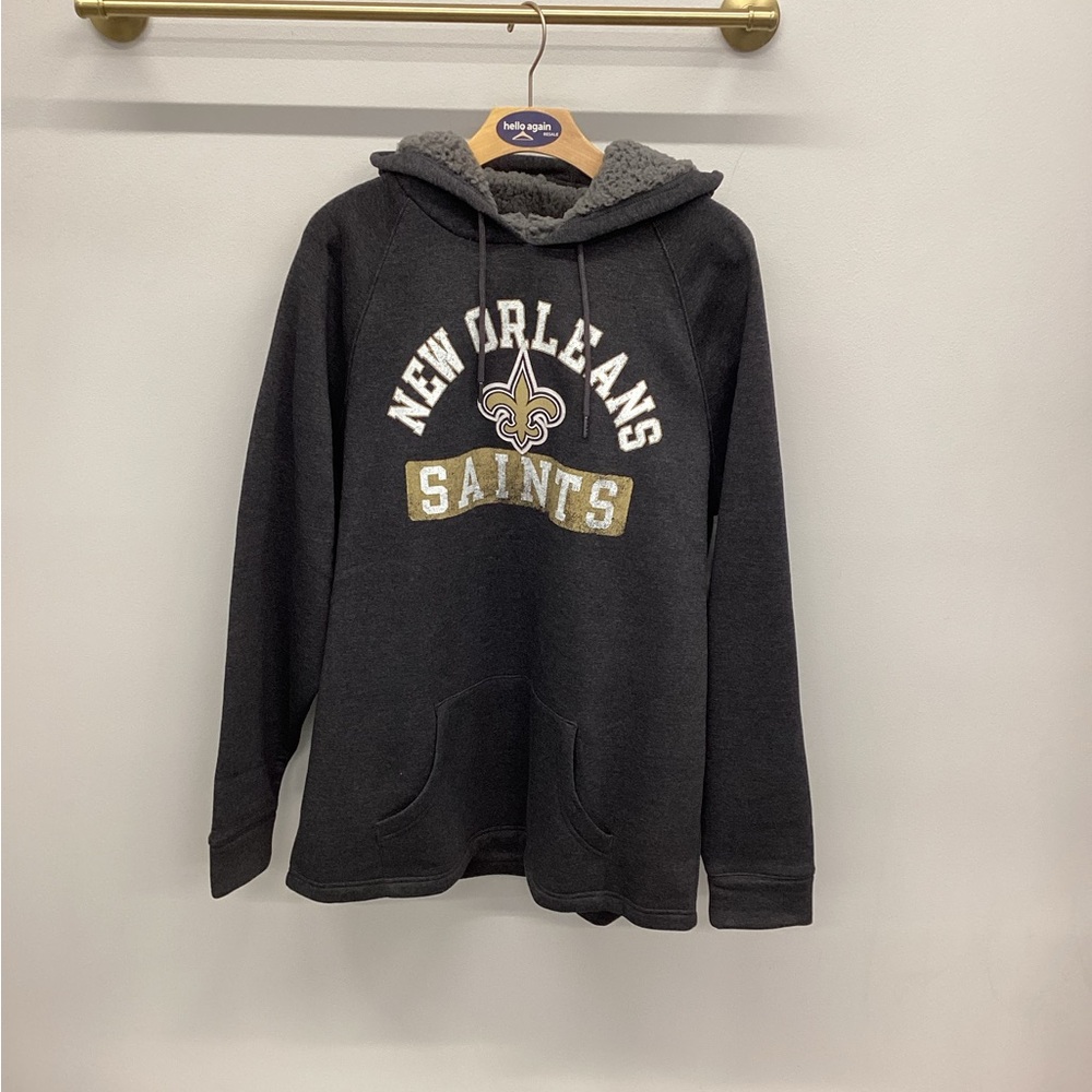 Team Apparel Black and Gray Hoodie